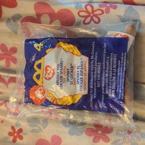 Vintage 1999 Mc Donalds Toy Spunky The Cocker Spaniel Toy Animal Sealed